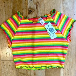 LSPACE Under The Sun Wildflower Top -Large